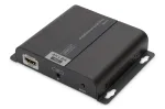 DIGITUS 4K HDMI imtuvas per IP/CAT 5, 6 (120 m), su PoE maitinimu