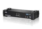 ATEN CS1782A 2 prievadų USB DVI Dual Link KVM jungiklis su garsu ir USB 2.0 centru (kabeliai komplekte)