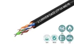 Lanview LVN122149 tinklo kabelis juodas 305 m Cat5e U/UTP (UTP)