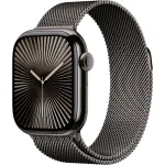 APPLE Watch Series 10 GPS + Cellular 42mm Slate Titanium Case su Slate Milanese Loop