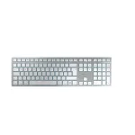 CHERRY KW 9100 SLIM FOR MAC belaidė klaviatūra USB + Bluetooth QWERTZ voki&scaron;kas sidabrinė