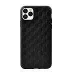 Mink&scaron;tas dėklas Devia Woven2, iPhone 11 Pro, juodas, austas ra&scaron;tas