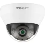 Kupolinė tinklo kamera fiksuotu objektyvu 2,8 mm diena/naktis 2560x1440 H.265 IK10 IP66 infraraudonasis &scaron;vietimas HANWHA WISENET