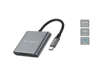 Conceptronic DONN18G 3-in-1 USB-C stotelė su HDMI, USB 3.0 ir 100W USB PD