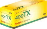 Kodak Professional Tri-X 400TX &ndash; juodai balta neigiama juosta &ndash; 120 (6 cm) &ndash; ISO 400 &ndash; 5 ritinėlių (1153659)