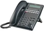 NEC SL2100 Type B IP7WW-12TXH-B1 skaitmeninis sisteminis telefonas, 2 laidų, juodas