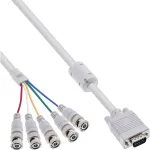 InLine VGA BNC laidas 5x BNC / HD 15 ki&scaron;tukas 5 m
