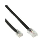 InLine Modulinis kabelis RJ45 8P6C &ndash; RJ12 6P6C vyras / vyras 10 m