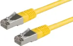 Patch Cord ROLINE S/FTP (PiMF) Cat.6 Geltonas 10,0 m