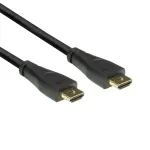 ACT 0,90 m HDMI 4K Premium Certified Locking laidas v2.0 HDMI-A ki&scaron;tukas - HDMI-A ki&scaron;tukas