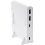 InLine 120W GaN USB-C/USB-A 4 portų įkroviklis, baltas
