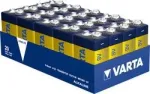 Baterija Varta Longlife 9V E-Block &ndash; pakuotė po 20 vnt.