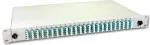 Lightwin LWL Splice Box, 96 skaidulų, 24x QLC kelių režimų, 50/125&micro;m OM3 pigtail dėžė (SPBOX 96G50 OM3 QLC)