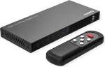 ROLINE 8K HDMI Switch, 4-fach, mit IR-Fernbedienung