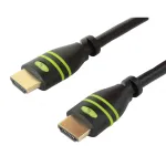 Techly HDMI kabelis 0.5m High Speed su Ethernet A/A M/M Juodas ICOC HDMI-4-005