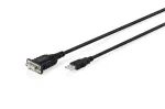 USB 2.0 į RS232 adapterio kabelis DIGITUS DA-70172, 1,8 m, FTDI FT232RNL lustas, USB Type-A į DB9