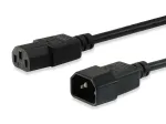 Maitinimo laidas Equip 112101 juodas 3 m C13 C14