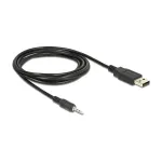 USB 2.0-A / 2,5 mm garso laidas DeLOCK 83788, 1,8 m, juodas