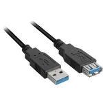 USB laidas Sharkoon 3m 2xUSB 3.0-A