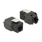 Delock 86267 Keystone modulis RJ45 į LSA Cat.6A UTP, juodas