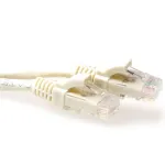ACT Ivory 20 m U/UTP CAT6 jungiamasis kabelis su RJ45 jungtimis, apsauga nuo užkabinimo