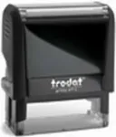 Savaiminio ra&scaron;alo antspaudas Trodat Printy 4912N, pilkas, įspaudo dydis 46&times;17 mm