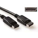 ACT 0,5 m DisplayPort kabelis vyri&scaron;kas - vyri&scaron;kas, maitinimo kai&scaron;tis 20 prijungtas