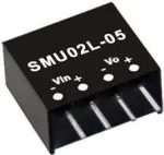 MEAN WELL SMU02N-15 maitinimo &scaron;altinis ir įtampos keitiklis, 2 W