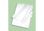 Nobo 34631170 baltas B1 flipchart blokas, 584 x 483 mm, nelinijuotas, 70 g/m&sup2;, 40 lapų