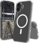 Skaidrus MagSafe BackCase jt berlin, skirtas Apple iPhone 17 &mdash; permatomas apsauginis dėklas