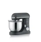 Virtuvinis kombainas SEVERIN KM 3899 &mdash; 1200 W, 5,3 L nerūdijančio plieno dubuo, juodas