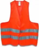 Apsauginė liemenė Cimco 142012, auk&scaron;to matomumo oranžinė, OSFM (vienas dydis tinka daugumai), vienetinis paketas