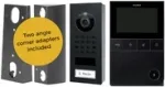 DoorBird D11 Business-Set vaizdo durų skambutis, V2A nerūdijantis plienas, pavir&scaron;inis montavimas, su vidiniu bloku, 10,2 cm (4&Prime;) IPS ekranas, 800 x 480, 1080p, ultraplatus 200&deg; objektyvas