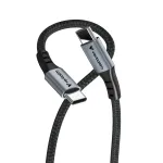 Verbatim Sync & Charge kabelis - 100W USB-C į USB-C 120 cm, 1,2 m, USB C, USB C, USB 2.0, 0,48 Gbit/s, Juoda