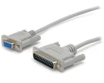 StarTech.com 10 pėdų kryžminis DB9 į DB25 nuoseklus nulinio modemo laidas - F/M