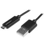 StarTech.com Micro-USB laidas su LED įkrovimo indikatoriumi &ndash; vyri&scaron;kas/vyri&scaron;kas &ndash; 1 m