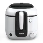Gruzdintuvė Tefal Super Uno FR3101 &ndash; vienkamerė, 1800 W, 1,5 kg maisto talpa, 2,2 L aliejaus, juoda/balta