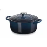 Le Creuset Signature apvalus kepimo indas 24 cm naktis