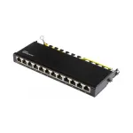 Pataisos skydelis Alcasa GC-N0115 0.5U 12 prievadų RJ45 Cat6