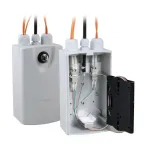 EFB Elektronik 53714.1 Small Splice Distributor II korpusas, RAL 7035