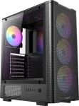 ANTEC VX-310 ARGB ATX, Micro-ATX, ITX vidutinis bok&scaron;tas žaidimų kompiuterio korpusas, juodas (0-761345-10232-2)
