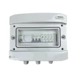 EMITER Hermetic AC Distribution Board IP65 with Surge Arrester Noark Type 2, 10A 3-Phase, RCD Type A 40A/300mA