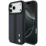 BMW M Perforated Stripe Logo MagSafe Case, skirta iPhone 17 Pro Max, Navy