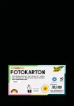 Folia 614/50 90 - Black - Solid Color - A4 (210 x 297 mm) - 300 g/m&sup2; - 50 Sheets - Germany