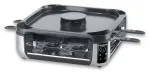 SEVERIN RG 2379 SEVENTO Raclette Grill 1400 W 8 Persons Black/Silver