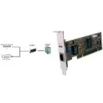 EXSYS EX-6069-2 PCI Gigabit Ethernet tinklo plok&scaron;tė su žemo profilio laikikliu (Realtek mikroschema)