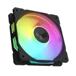ASUS TUF GAMING TR120 ARGB 3IN1 Black &ndash; 3 vienetų 120 mm kompiuterio korpuso ventiliatorių rinkinys su ARGB ap&scaron;vietimu