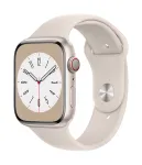 &ldquo;Apple Watch Series 8 GPS 45mm Aluminium Case with Sport Band Starlight&rdquo;
