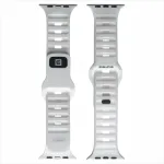 Evelatus Apple Watch 42/44/45mm Sport Silicone Loop Band White