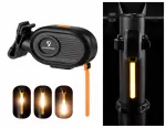 iLike JOWORSE Įkraunamas COB LED Dviračio Galinis Žibintas, USB-C Dviračio Užpakalinis Saugos Žibintas, 300mAh Atsparus Vandeniui Dviračio Įspėjamasis Žibintas